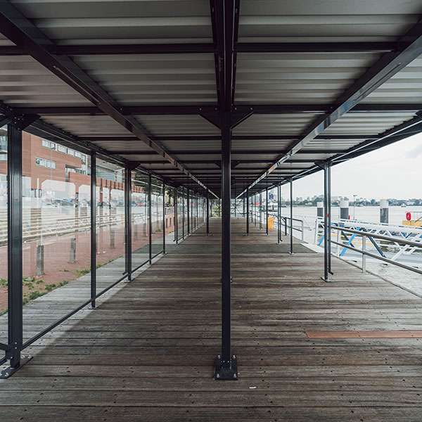 Rotterdam Water Taxi Passenger Waiting Shelter